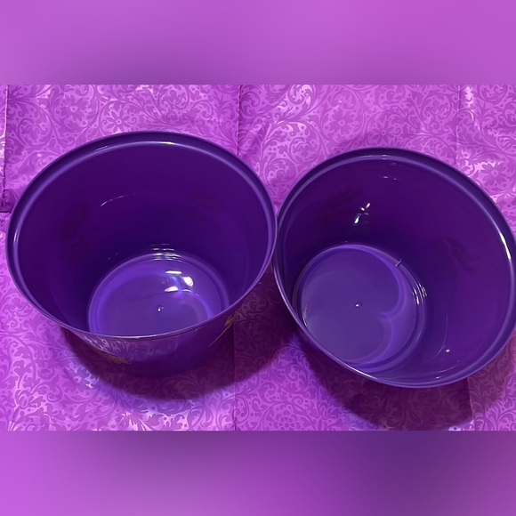 New Two Minnesota Vikings NFL 4 Quart Plastic Drink Party Snack Tailgate Bucket - Picture 3 of 9